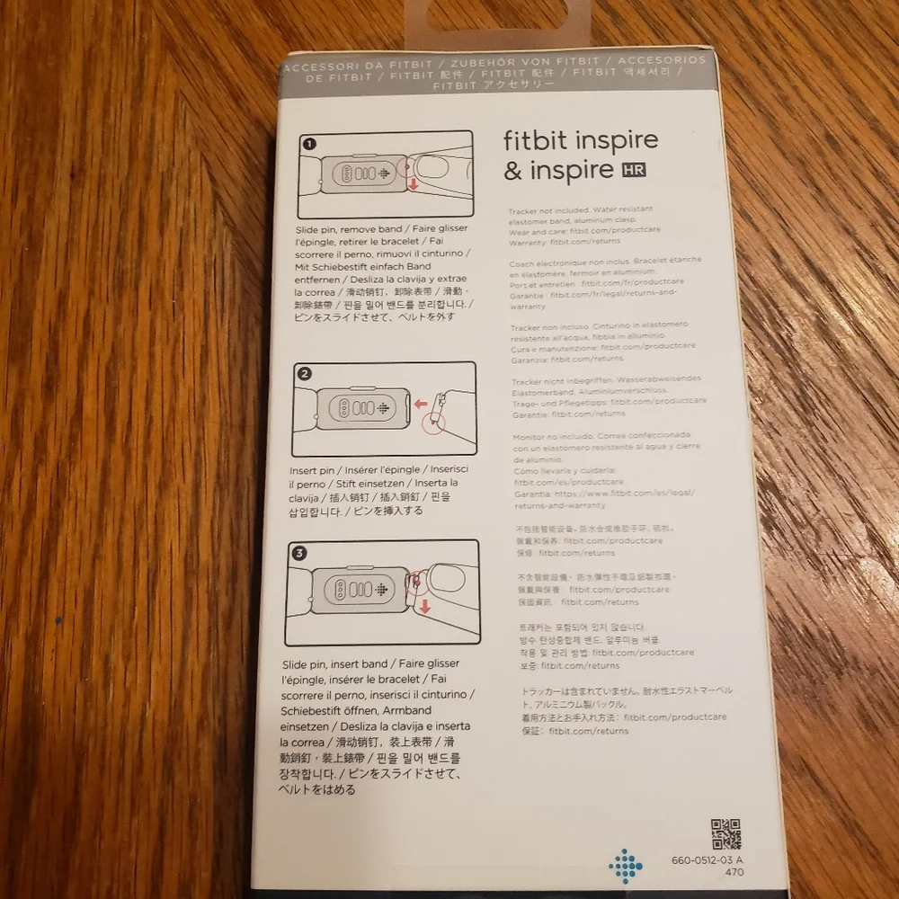 Brand new Fitbit Inspire Band size Small.